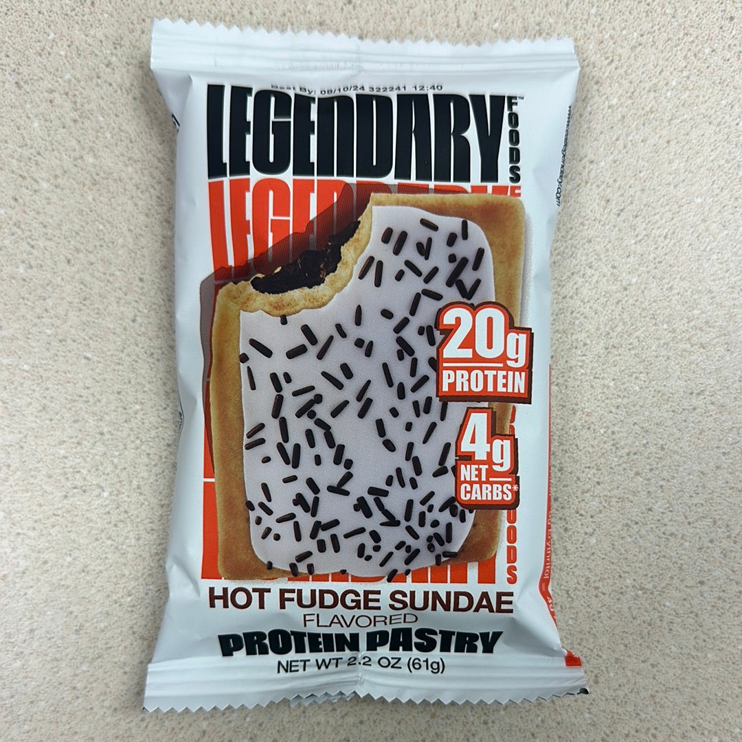 Legendary Foods Protein Pastry Hot Fudge Sundae Semper Fi Nutrition