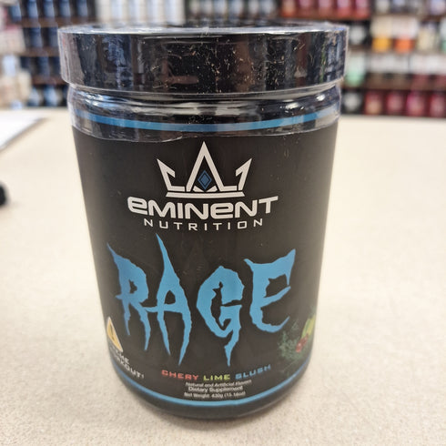Eminent Nutrition Rage Pre Workout Cherry Lime Slush