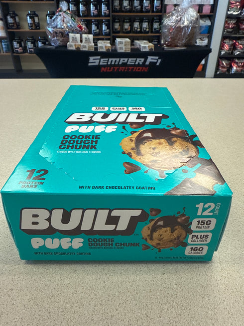 Built Puff Bar Cookie Dough Chunk 12ct Box