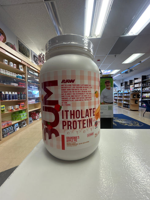 Raw CBUM Protein - Grandmas Apple Pie Itholate 25srv