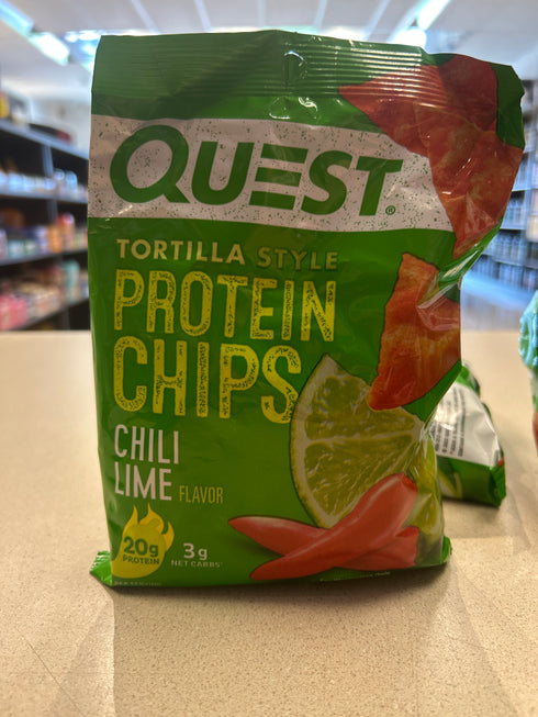 Quest Protein Tortilla Chips - Chili Lime -