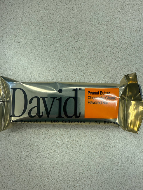 David Protein Bar Peanut Butter Chocolate Chunk