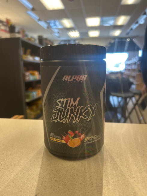 Alpha Supps Stim Junky fruit punch