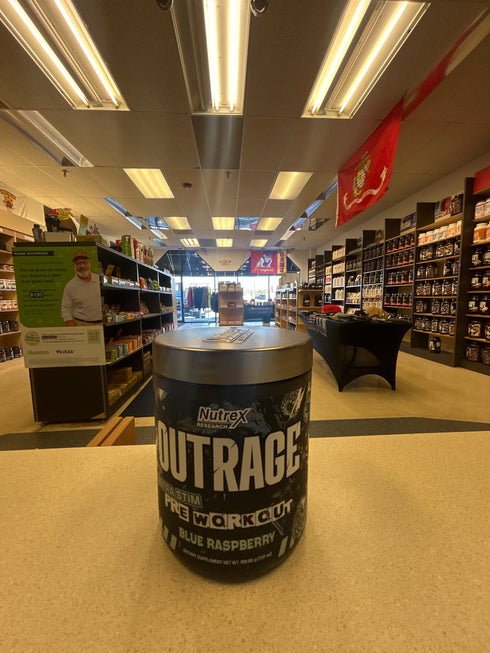 Nutrex Outrage Ultra Stim Pre Workout Blue Raspberry