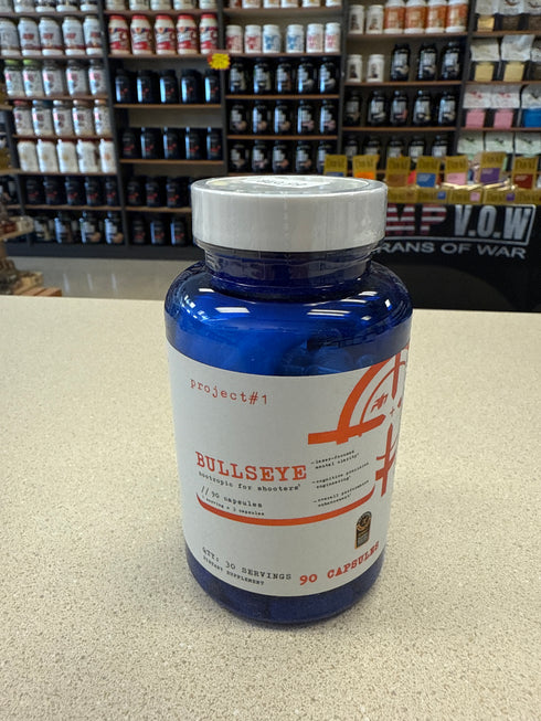 Project #1 Bullseye Nootropic For Shooters 90 Capsules