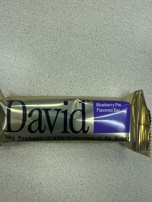 David Protein Bar Blueberry Pie