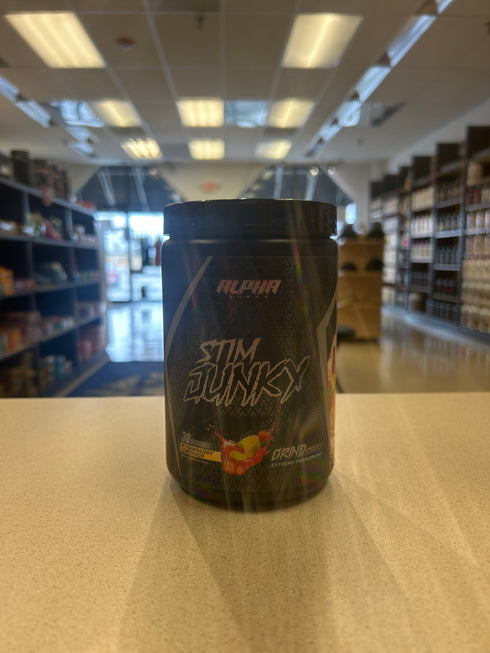 Alpha Supps Stim Junky strawberry lemonade