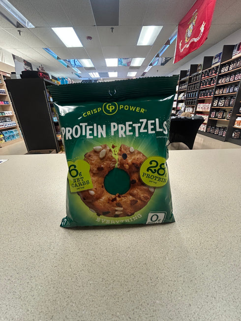 Crisp Power - Protein Pretzels Evrythng