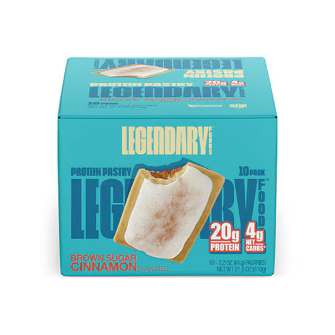 Legendary Foods Tasty Pastry Brown Sugar Cinnamon Flavor