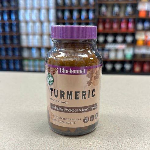 BlueBonnet Turmeric Root Extract Supplement, 120 Count