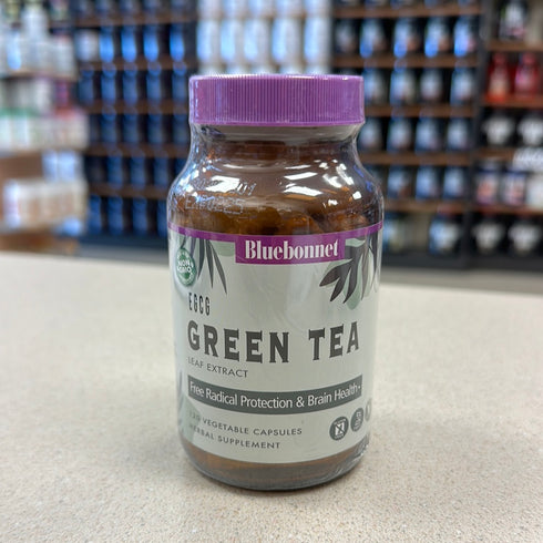 BlueBonnet EGCG Green Tea Leaf Extract Supplement, 120 Count