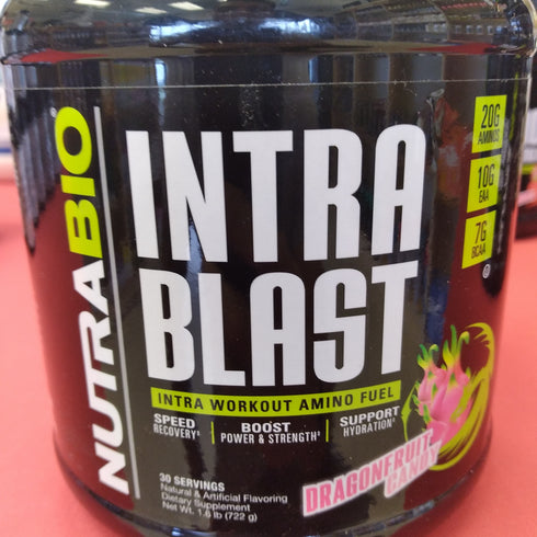NutraBio Intra Blast Amino Fuel Dragonfruit Candy