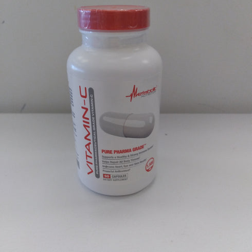 Metabolic Nutrition Vitamin-C Maximum Potency Formula 90 Capsules