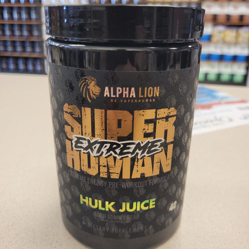 Alpha Lion Super Human Extreme Pre Workout Hulk Juice