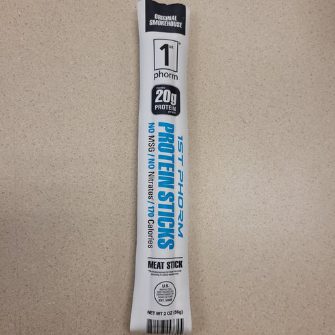 1st Phorm Protein Stick Seasoned BBQ 20g Protein