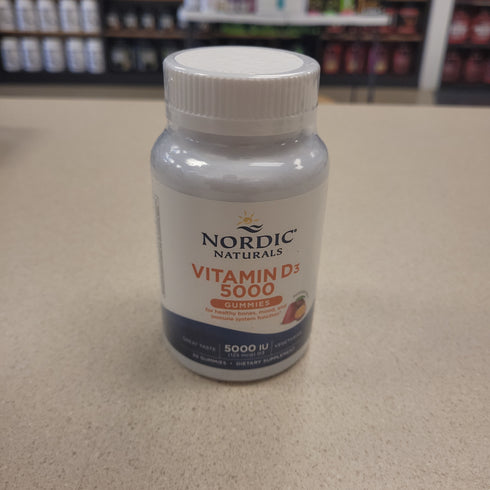 NORDIC Naturals Vitamin D3 5000 IU Gummies 30 Count
