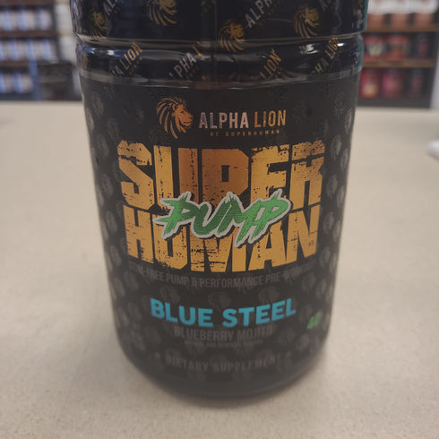 Alpha Lion Super Human Pump Blue Steel