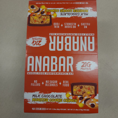 Final Boss Performance Anabar Milk Chocolate Cookie Crunch 12 Pack