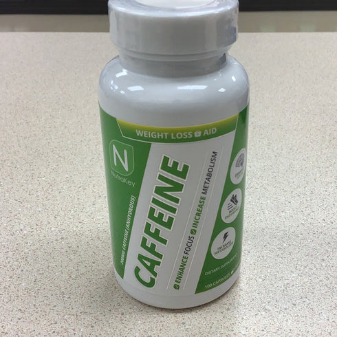 Nutrakey Caffeine 200 Milligram, 100 Capsule