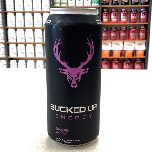 Bucked Up Energy Drink Grape Gainz