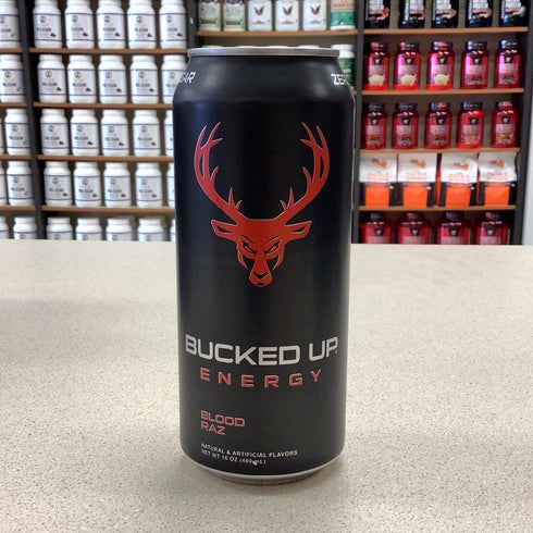 Bucked Up Energy Drink Blood Raz