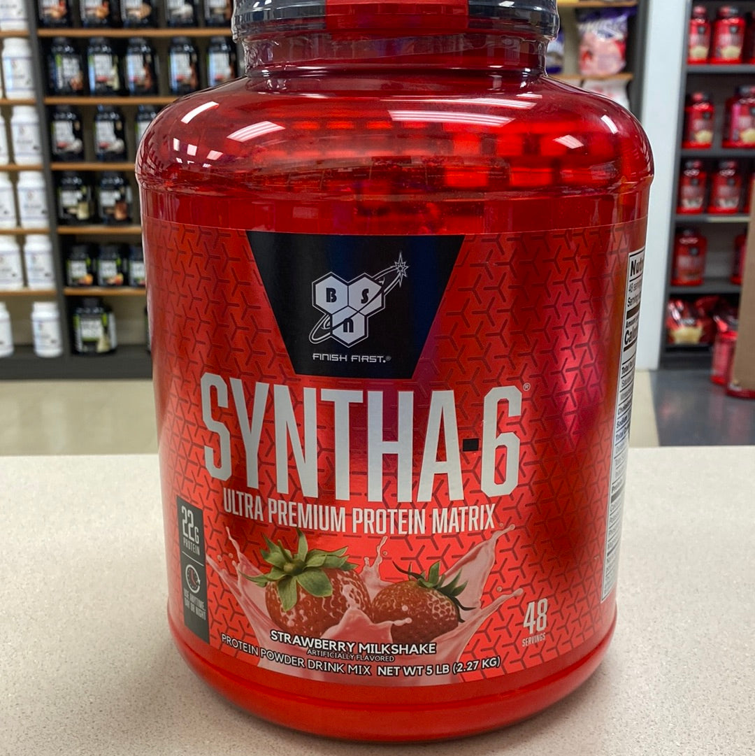 Shop Bsn Syntha-6 Strawberry Milkshake Ultra Premium Protein Matrix 