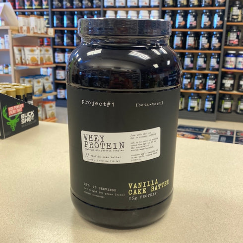 Project #1 Whey Protein Vanilla Cake Batter 2lbs