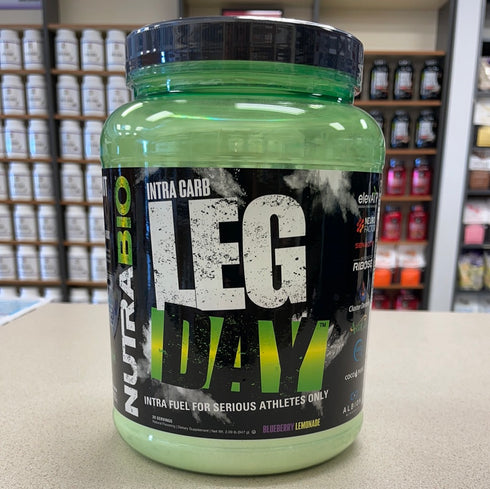 NutraBio Intra Carb Leg Day Blueberry Lemonade