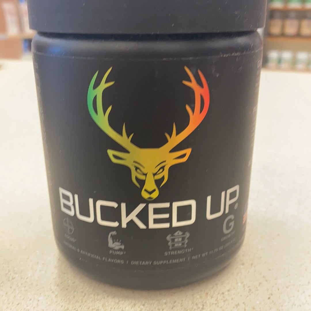 Bucked Up Preworkout: Sour Gummy Flavor - Power Up Now! – Semper Fi