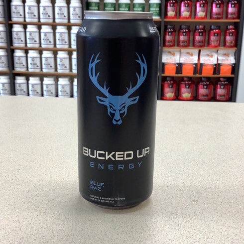 Bucked Up Energy Drink Blue Raz