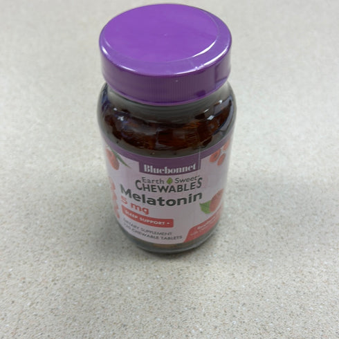 Bluebonnet Earth Sweet Chewables Melatonin 5 MG