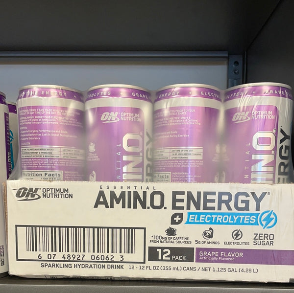 ON Amino Energy Rtd Grape - Case of 12