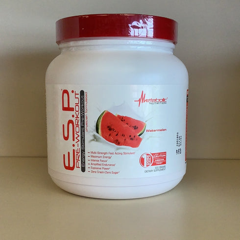 Metabolic Nutrition E.S.P. Pre-Workout - Watermelon