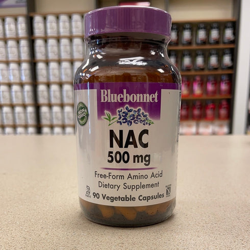 Bluebonnet NAC 500mg 90 Caps