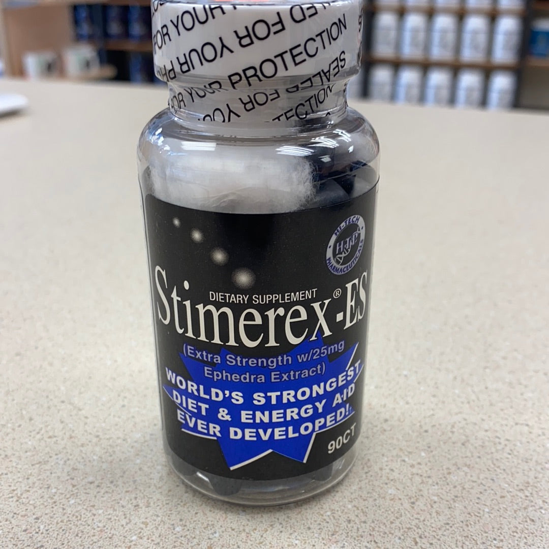 Hi-Tech Pharmaceuticals Stimerex-ES w/ Ephedra - 90 Tablets – Semper Fi ...