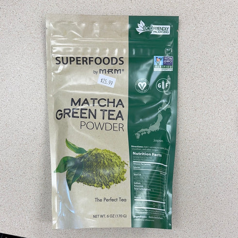 Super Foods - Raw Matcha Green Tea Powder