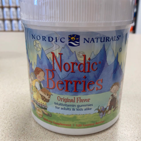 Nordic Naturals- Nordic Berries 3 Gram Gummy Berries 120 Count