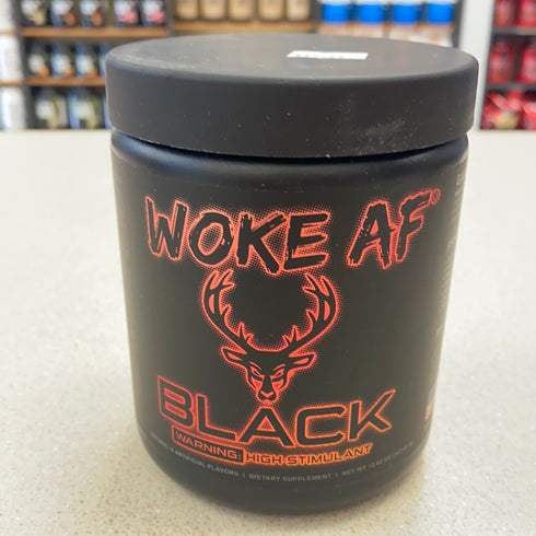 Woke AF High Stimulant Preworkout Black Series Sets On The Beach