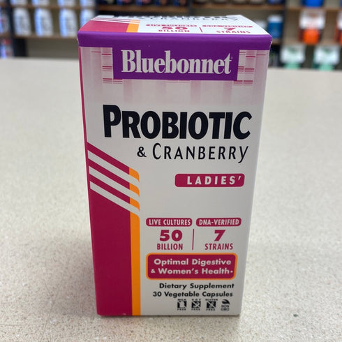 Bluebonnet Probiotic & Cranberry Ladies