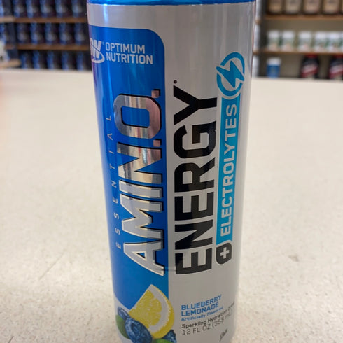Optimum Nutrition Amino Energy Can 12oz Blueberry Lemonade