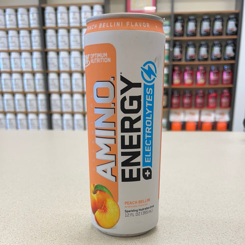ON Amino Energy RTD Peach Bellini