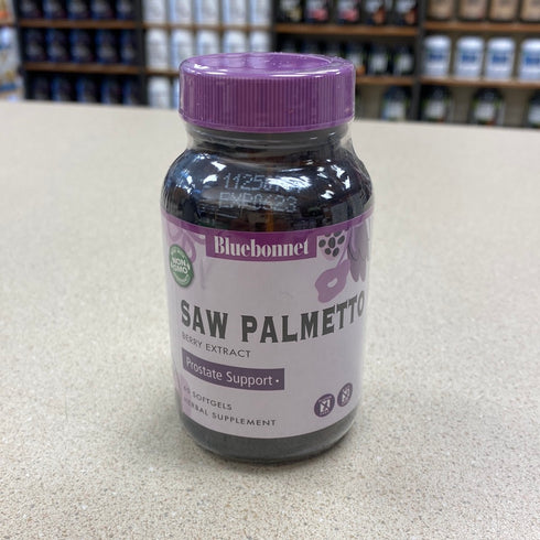 BlueBonnet Extra Strength Saw Palmetto Berry Extract Supplement, 30 Count