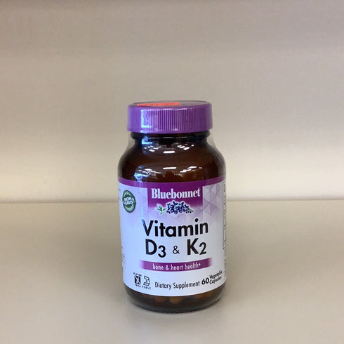 Bluebonnet Nutrition Vitamin D3 & K2