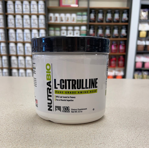 NutraBio L-Citrulline - 150g Powder