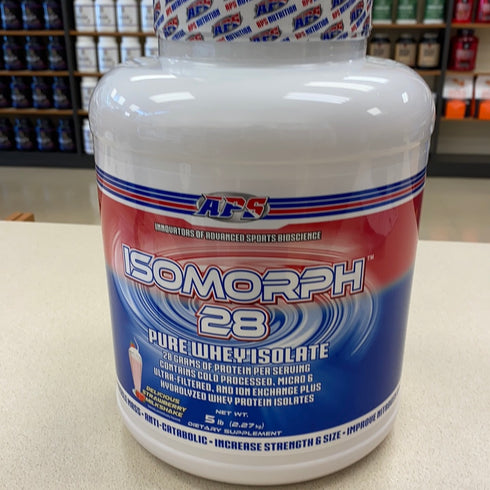 APS Isomorph 5lb Strawberry Milkshake Whey Isolate