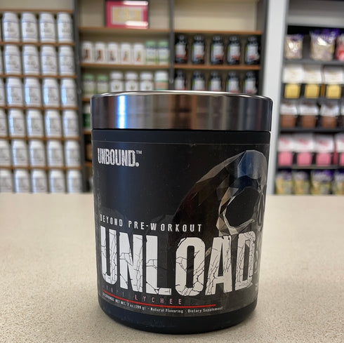 Unbound Unload Pre-Workout Grape Lychee - 7oz
