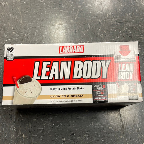 Labrada Lean Body 17oz Rtd Cookies n Cream