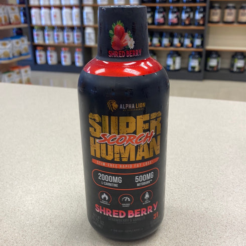 Alpha Lion Super Human Scorch Shred Berry 15.72oz 31 Servings
