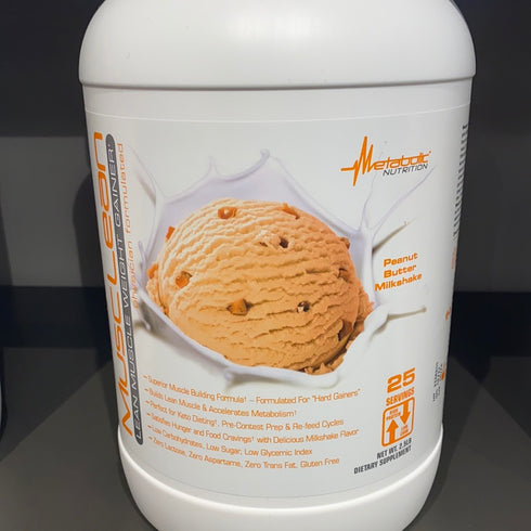 Metabolic Nutrition 2.5lb Muscle Lean Peanut Butter Milkshake