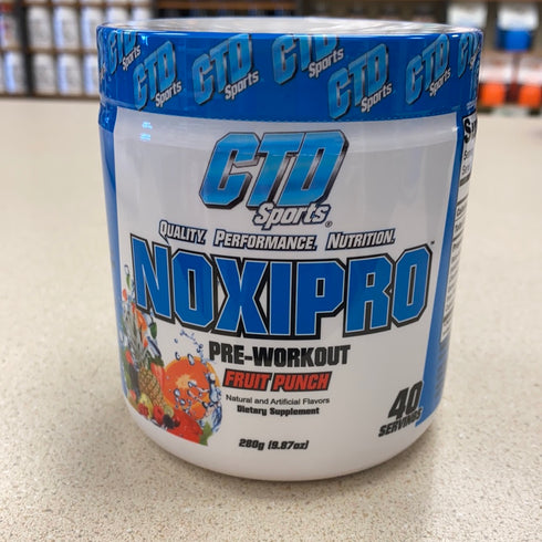CTD Labs Noxipro Preworkout Fruit Punch 40 Servings